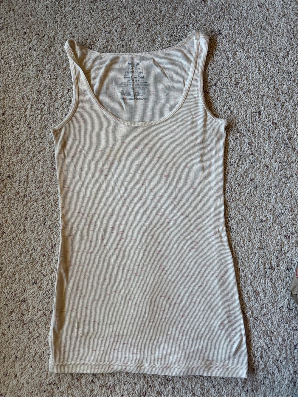 Pink speckle tank